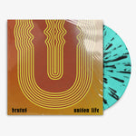 Brutus 'Unison Life' 12" LP Turquoise w/ Black Splatter vinyl