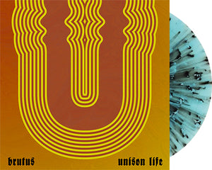 BRUTUS 'Unison Life' 12" LP Turquoise w/ Black & Light Blue Splatter vinyl