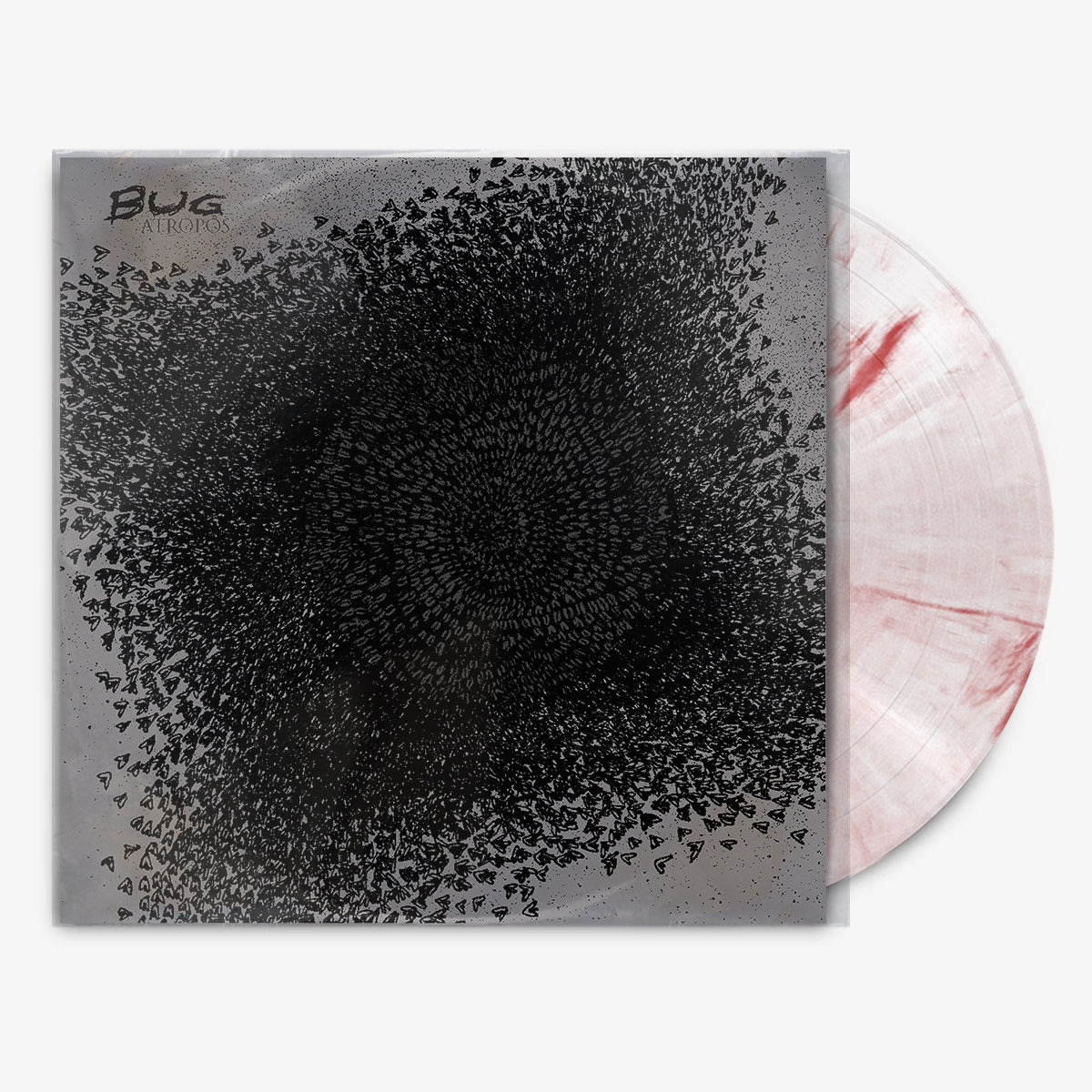BUG 'Atropos' 12" LP White / Red Mixed vinyl