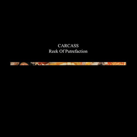 CARCASS 'Reek Of Putrefaction' LP Cover