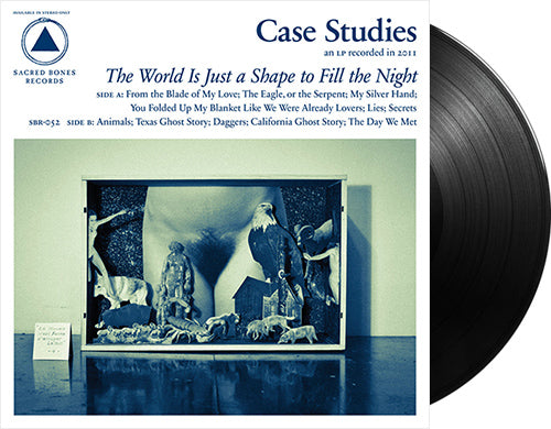CASE STUDIES 'The World Is Just A Shape To Fill The Night' 12" LP Black vinyl