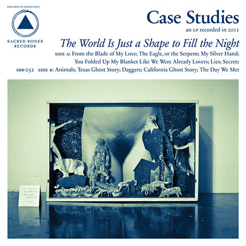 CASE STUDIES 'The World Is Just A Shape To Fill The Night' LP Cover