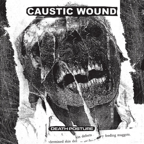 CAUSTIC WOUND 'Death Posture' LP Cover