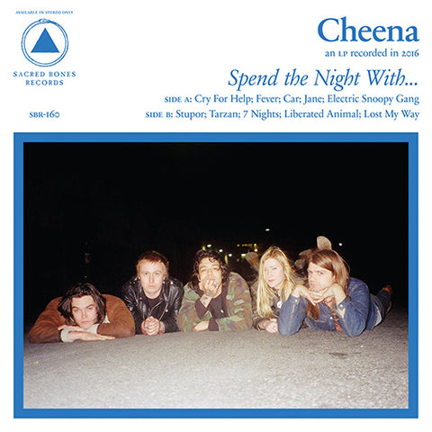 CHEENA 'Spend The Night With...' LP Cover