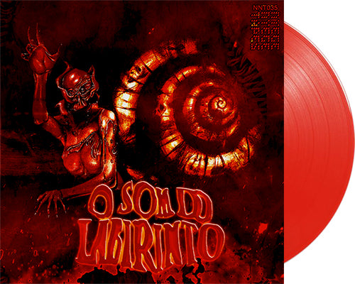 CLUBE TORMENTA 'O Som Do Labirinto' 12" LP Red vinyl