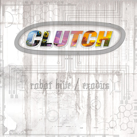 CLUTCH 'Robot Hive / Exodus' LP Cover
