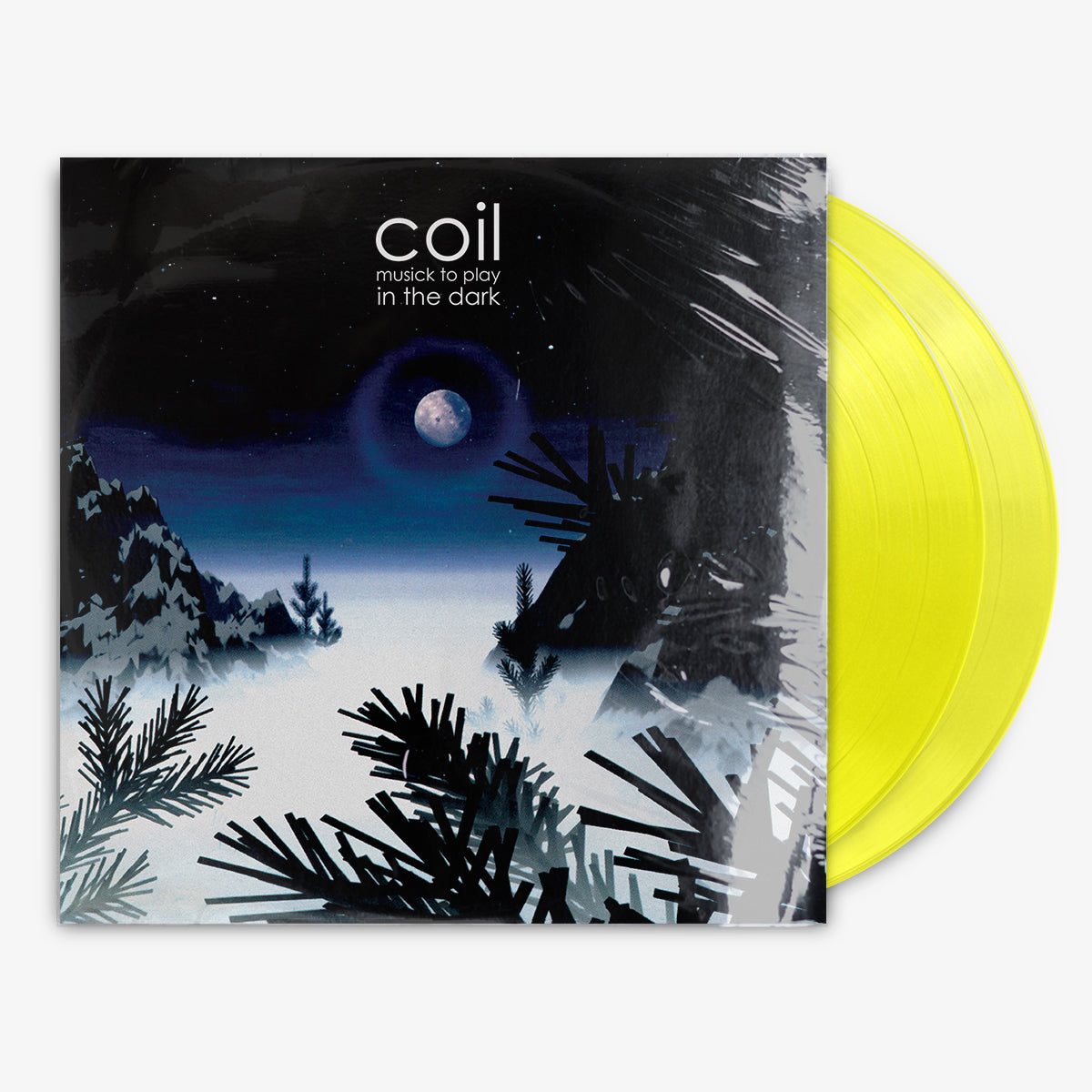 Coil 'Musick to Play in the Dark' 2x12" LP Clear Yellow vinyl