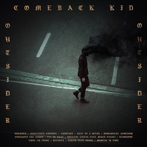 COMEBACK KID 'Outsider' LP Cover