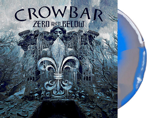 CROWBAR 'Zero And Below' 12" LP Sky Blue, Grey & White vinyl