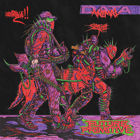 DATA ANIMAL 'Future Primitive' LP Cover