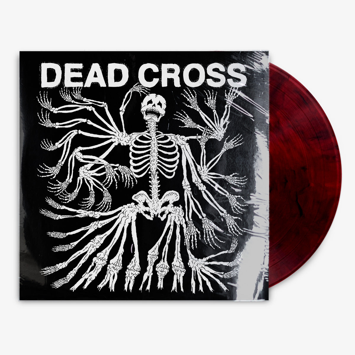 Dead Cross 'Dead Cross' 12" LP Red / Black Swirl vinyl