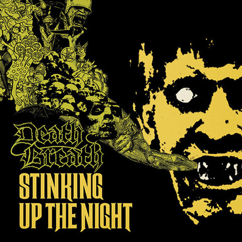DEATH BREATH 'Stinking Up The Night' LP Cover