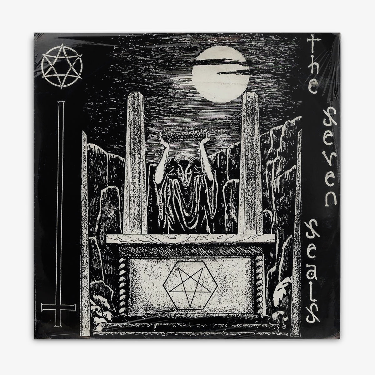 Decayed 'The Seven Seals' LP cover