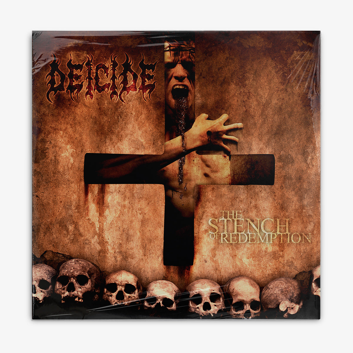 Deicide 'The Stench of Redemption' LP cover