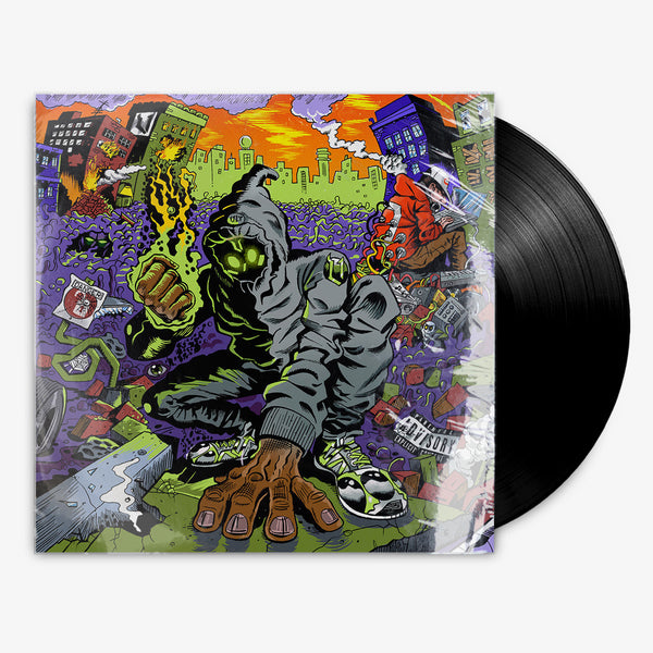 Denzel Curry x Kenny Beats 'UNLOCKED' 12" EP Black vinyl