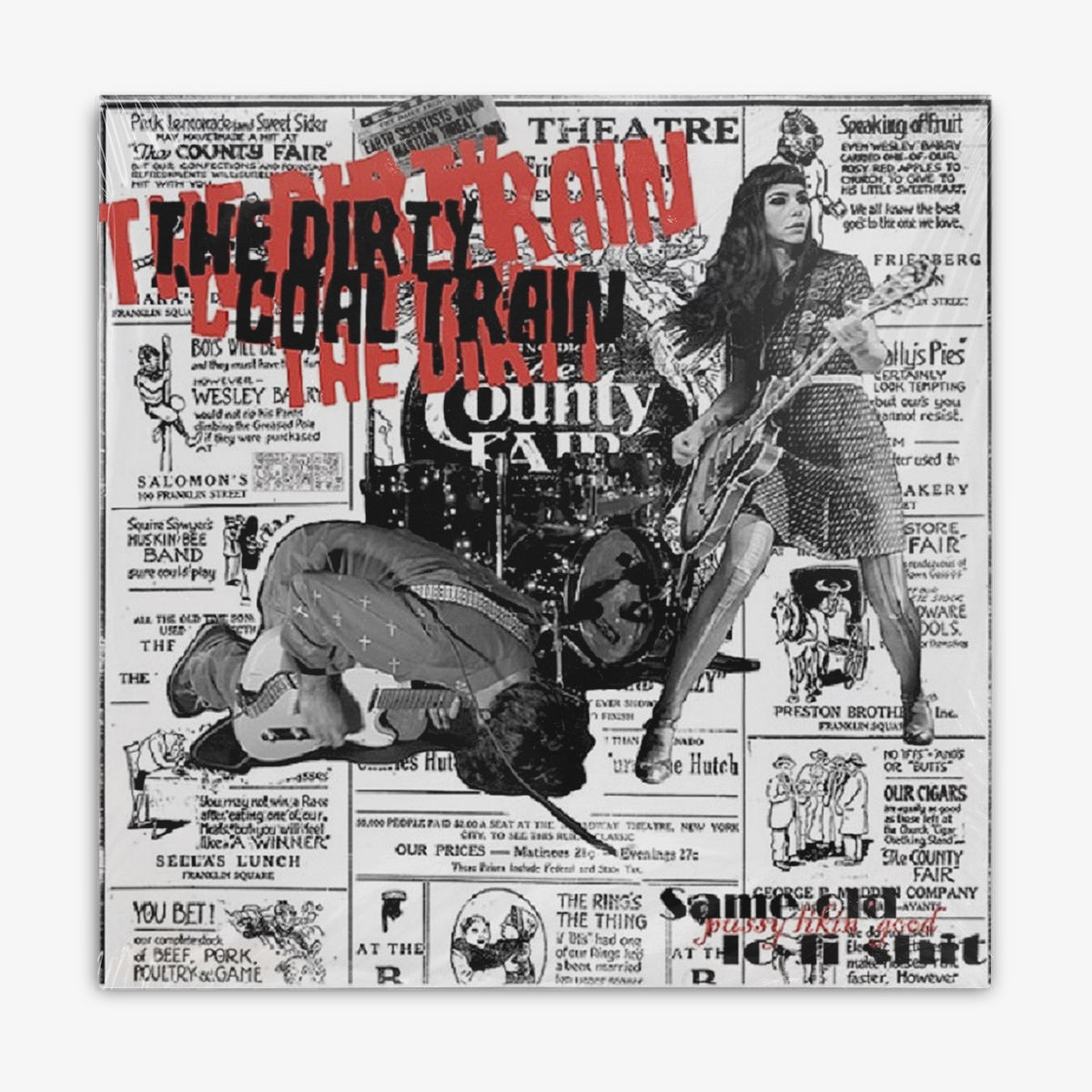 The Dirty Coal Train 'Same Old Lo​-​Fi Shit' LP cover