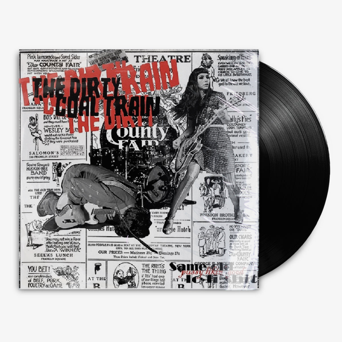 The Dirty Coal Train 'Same Old Lo​-​Fi Shit' 12" LP Black vinyl