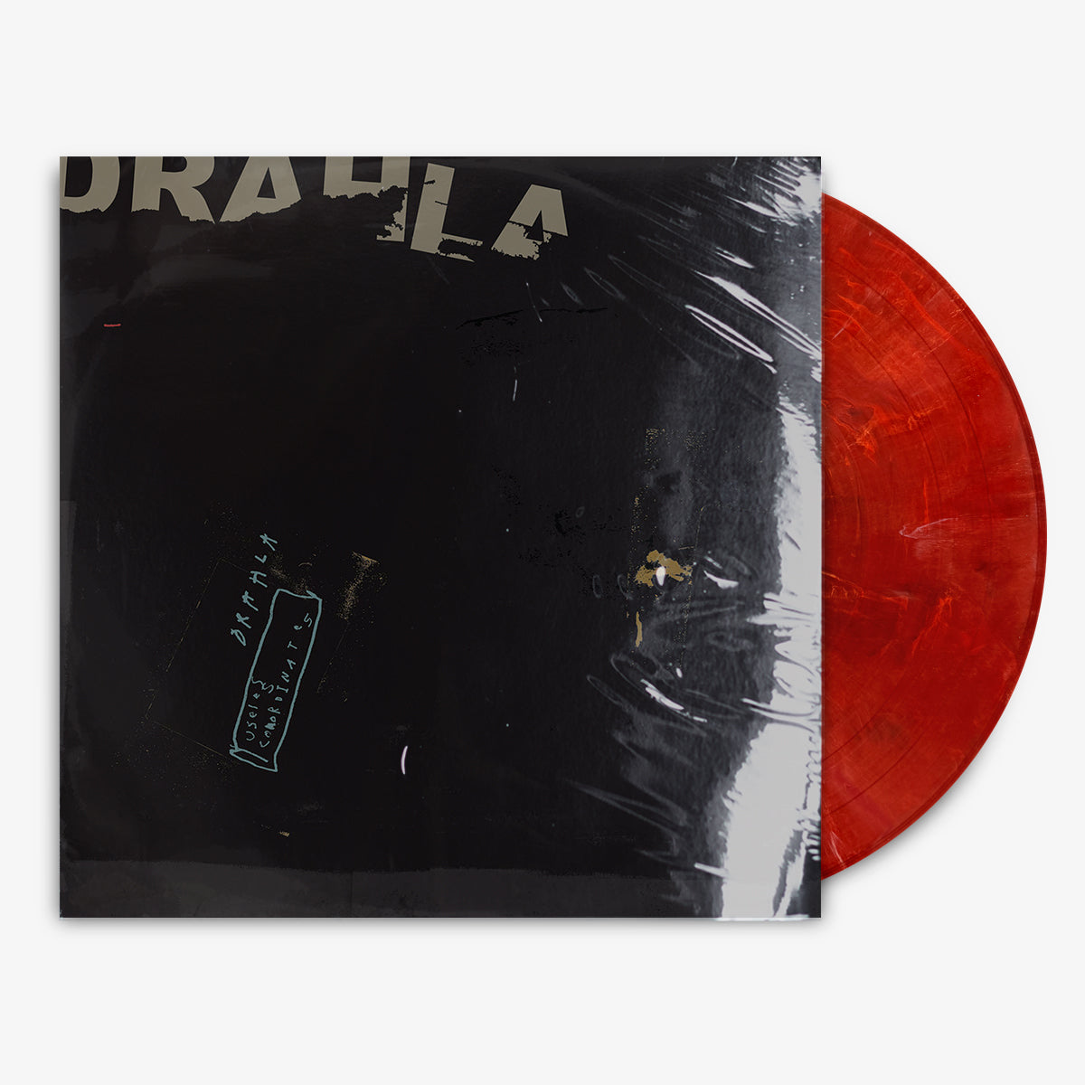 Drahla 'Useless Coordinates' 12" LP Cardinal Red vinyl