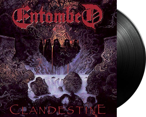 ENTOMBED 'Clandestine' 12" LP Black vinyl