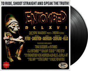 ENTOMBED 'To Ride, Shoot Straight And Speak The Truth!' 12" LP Black vinyl