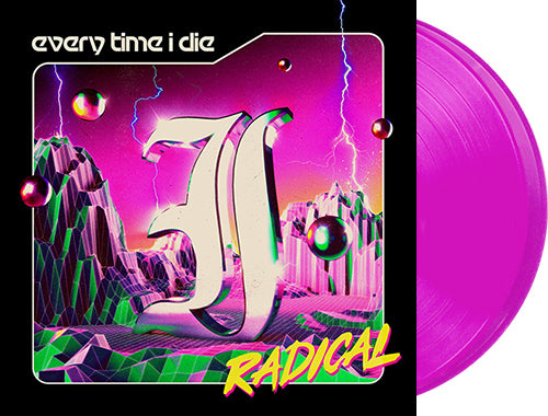 EVERY TIME I DIE 'Radical' 2x12" LP Neon Violet vinyl