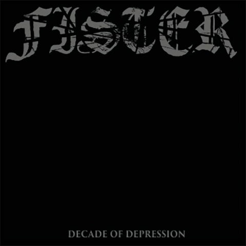 FISTER 'Decade Of Depression' LP Cover