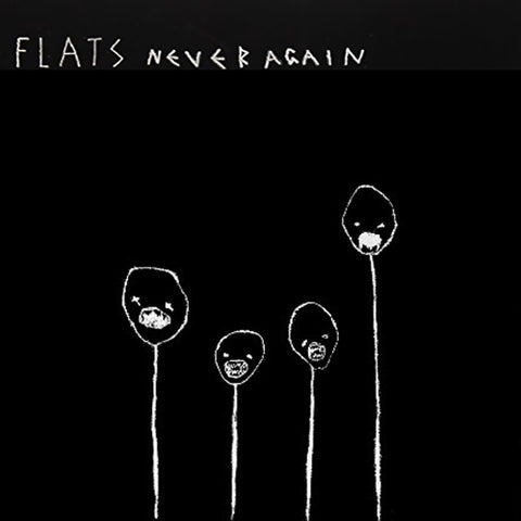 FLATS 'Never Again' Single Cover