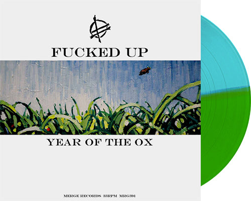FUCKED UP 'Year Of The Ox' 12" EP Half Blue / Half Green vinyl