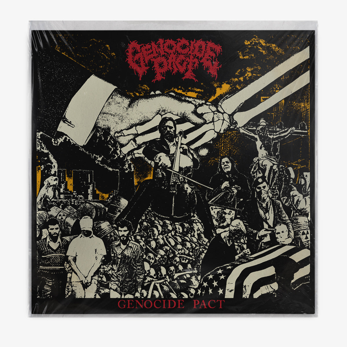 Genocide Pact 'Genocide Pact' LP cover