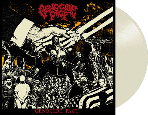 GENOCIDE PACT 'Genocide Pact' 12" LP White Bone vinyl