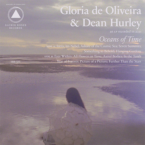 GLORIA DE OLIVEIRA & DEAN HURLEY 'Oceans Of Time' LP Cover