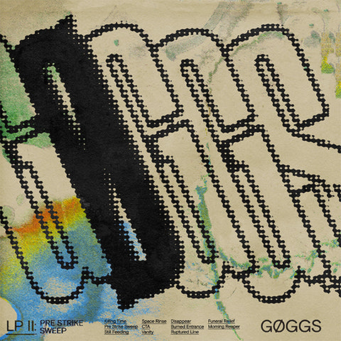 GØGGS 'Pre Strike Sweep' LP Cover