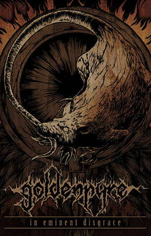 GOLDENPYRE 'In Eminent Disgrace' Cassette Tape Cover