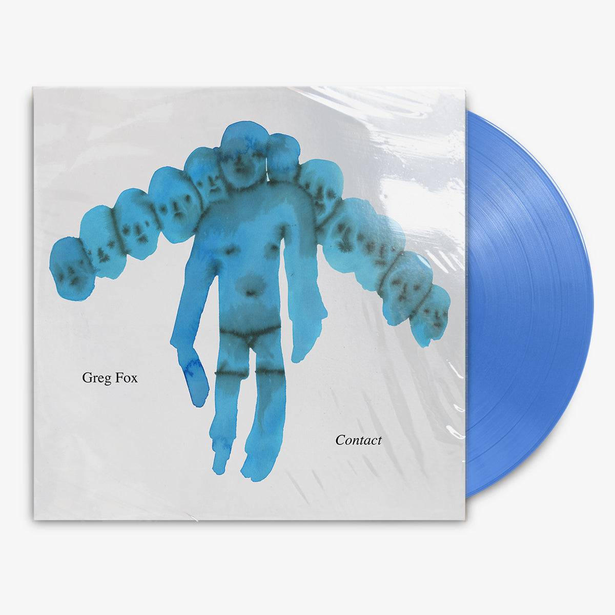 Greg Fox 'Contact' 12" LP Blue vinyl