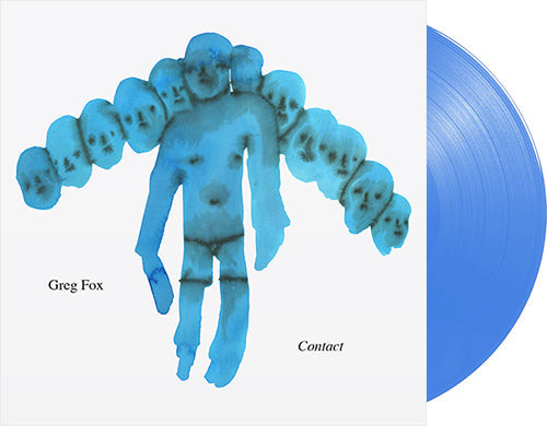 GREG FOX 'Contact' 12" LP Blue vinyl