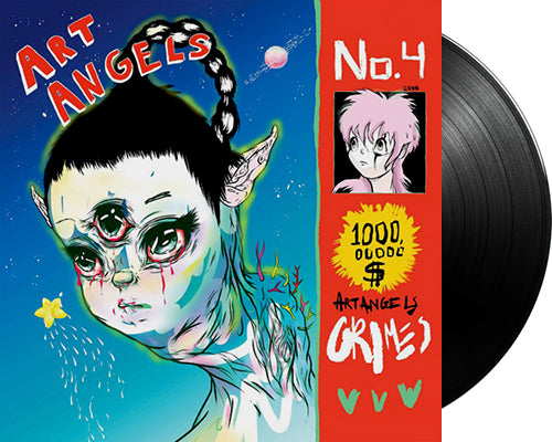 GRIMES 'Art Angels' 12" LP Black vinyl