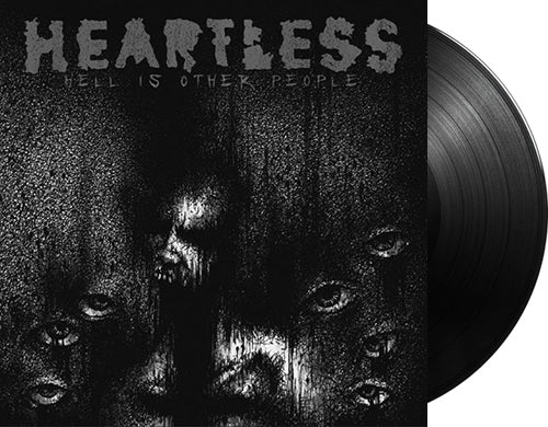 HEARTLESS 'Hell Is Other People' 12" LP Black vinyl