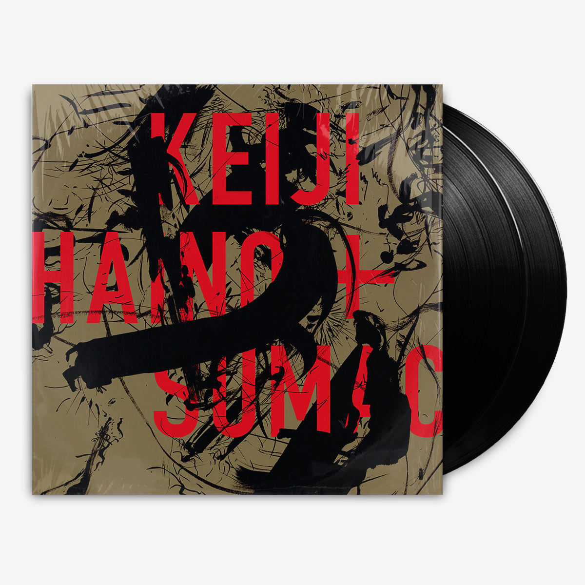 Keiji Haino + SUMAC 'American Dollar Bill - Keep Facing Sideways, You're Too Hideous To Look At Face On' 2x12" LP Black vinyl