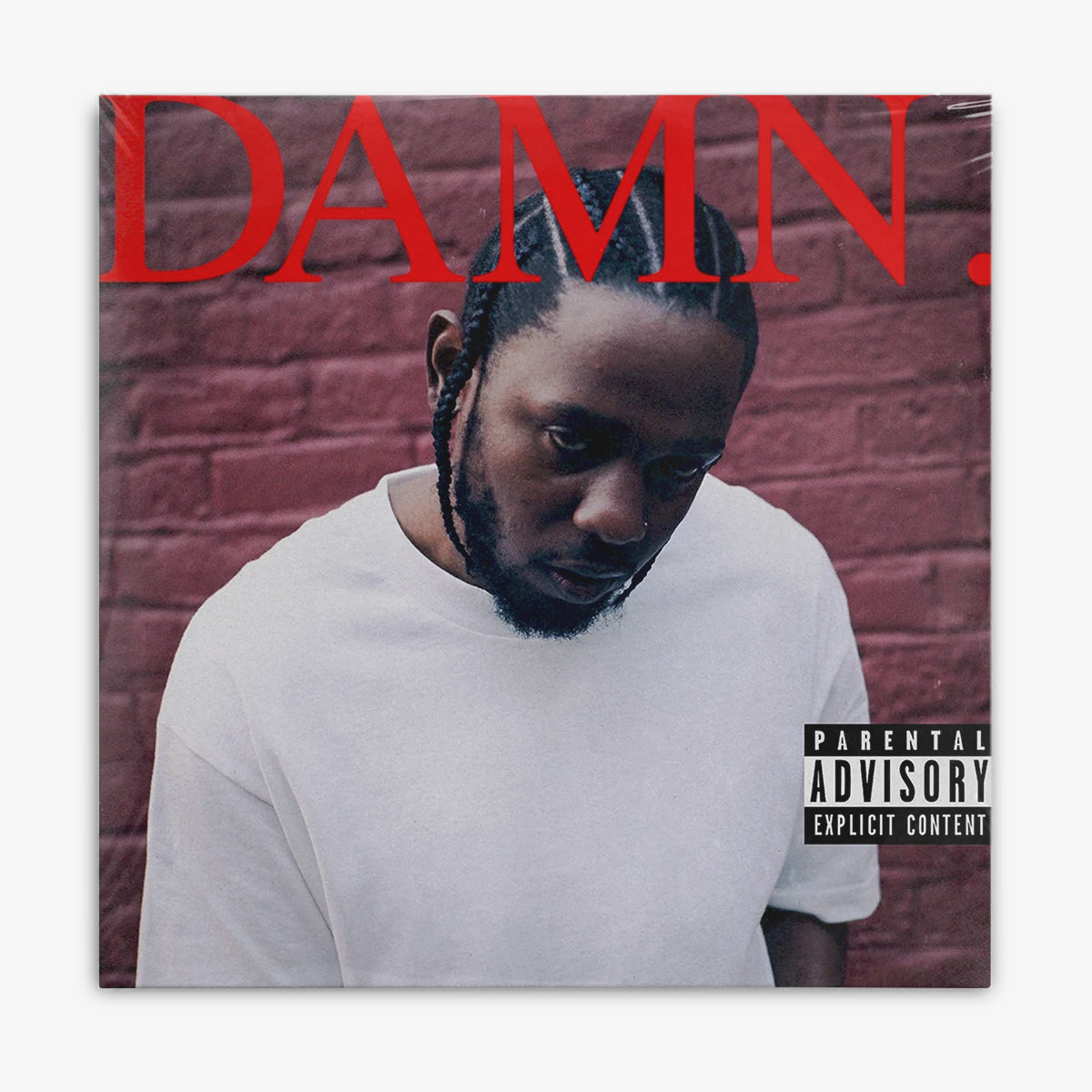Kendrick Lamar 'DAMN.' LP cover