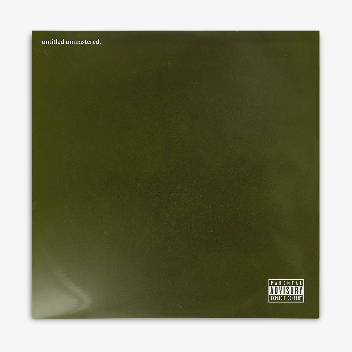 Kendrick Lamar 'untitled unmastered.' LP cover