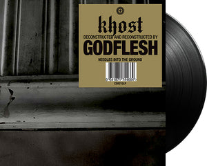 KHOST / GODFLESH 'Needles Into The Ground' 12" LP Black vinyl