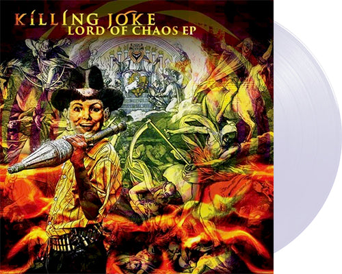 KILLING JOKE 'Lord Of Chaos' 12" EP Clear vinyl