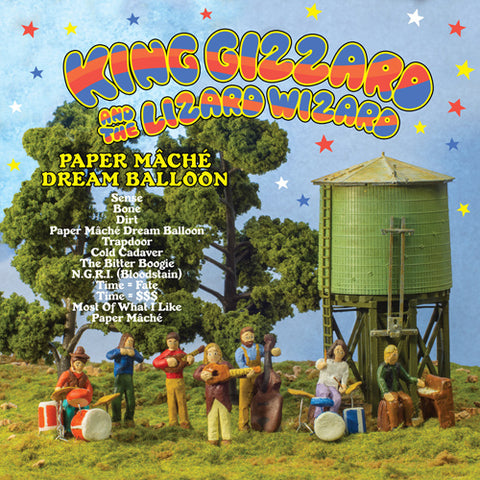 KING GIZZARD & THE LIZARD WIZARD 'Paper Mâché Dream Balloon' LP Cover