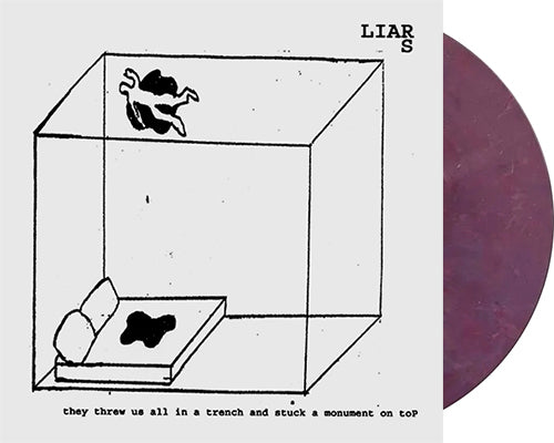 LIARS 'They Threw Us All In A Trench And Stuck A Monument On Top' 12" LP Eco Mix vinyl