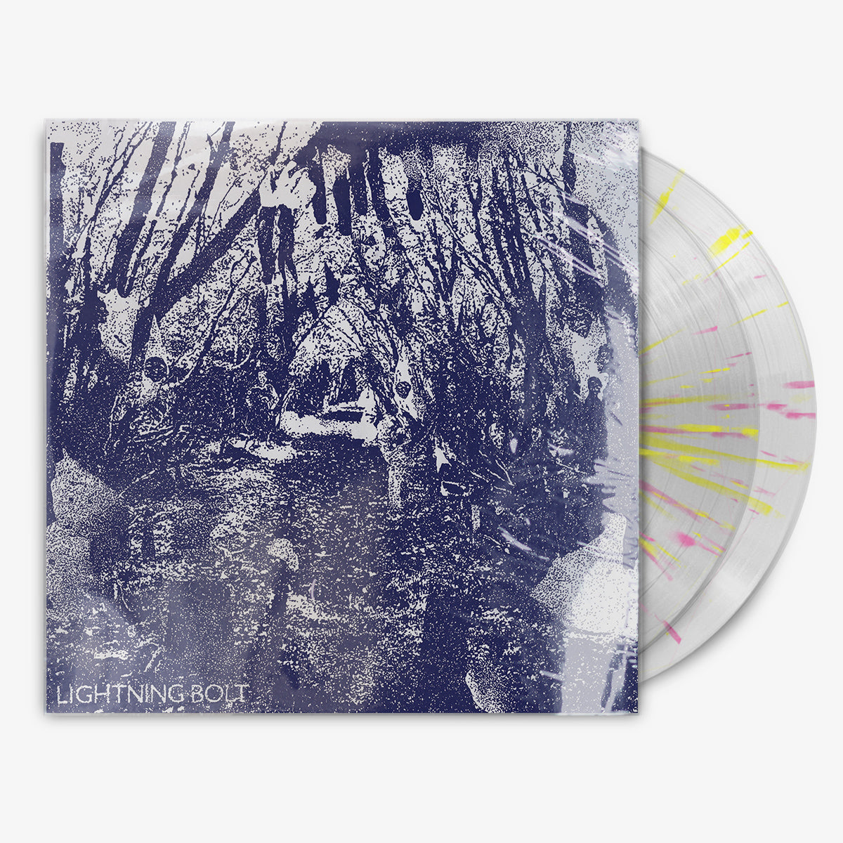Lightning Bolt 'Fantasy Empire' 2x12" LP Clear w/ Hi-Melt Yellow & Pink vinyl