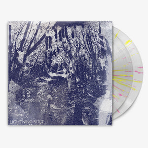 Lightning Bolt 'Fantasy Empire' 2x12" LP Clear w/ Hi-Melt Yellow & Pink vinyl