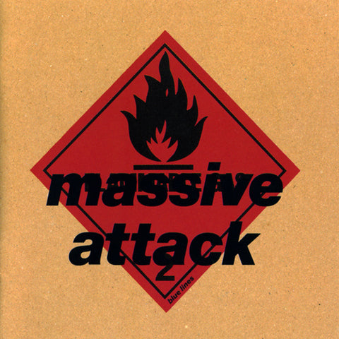 MASSIVE ATTACK 'Blue Lines' LP Cover