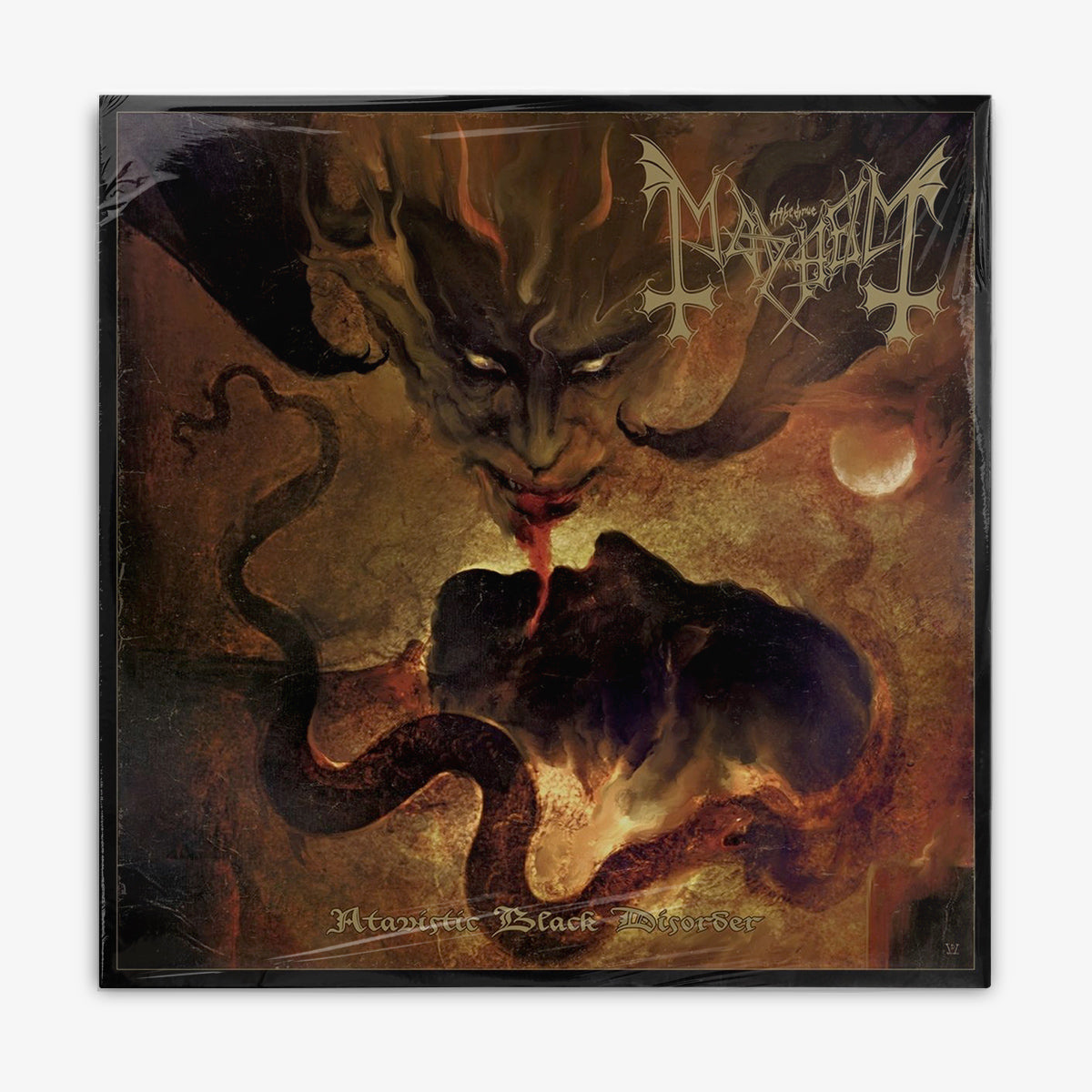 Mayhem 'Atavistic Black Disorder / Kommando' EP cover