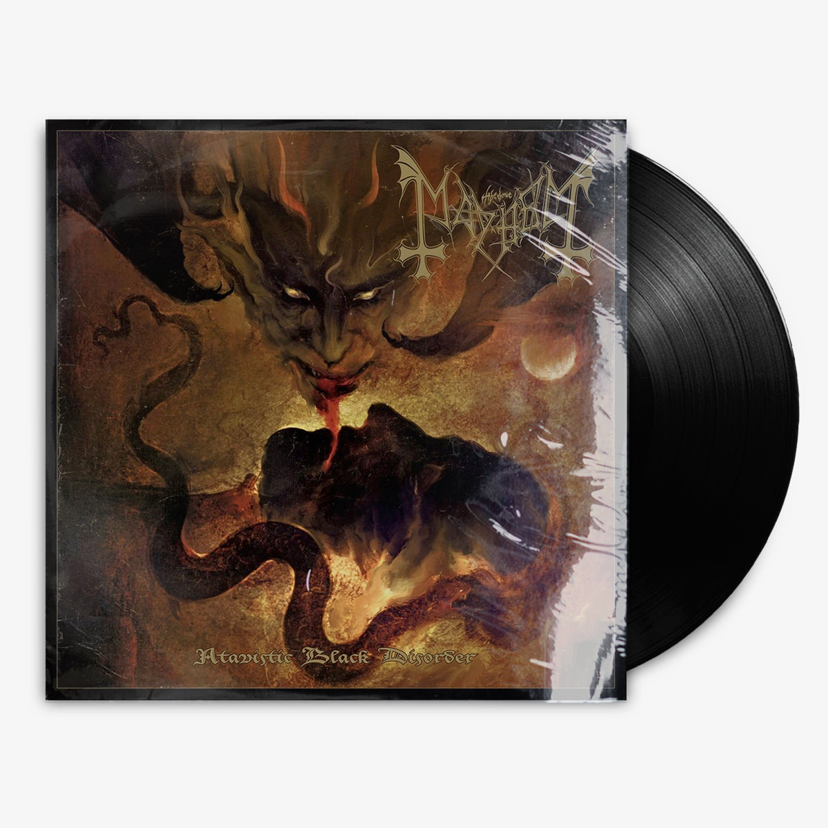 Mayhem 'Atavistic Black Disorder / Kommando' 12" EP Black vinyl