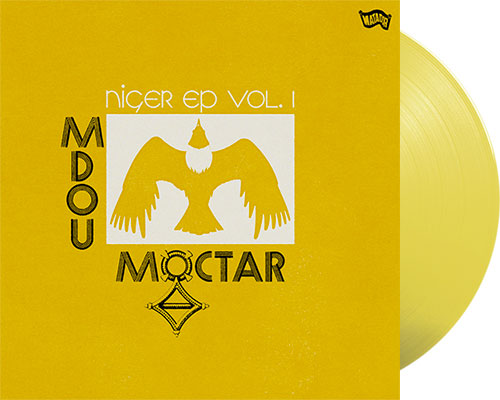 MDOU MOCTAR 'Niger EP Vol. 1' 12" EP Yellow Translucent vinyl